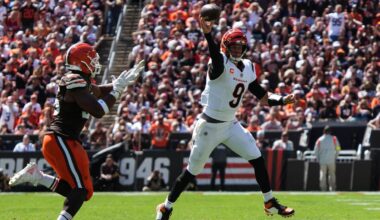 Former LSU football QB Joe Burrow disappoints in Week 1