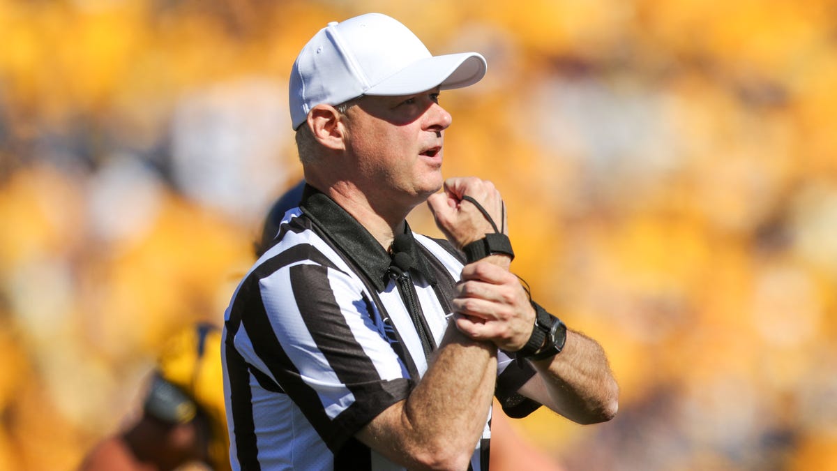 Big 12 football officiating crew punished after Kansas-Missouri game