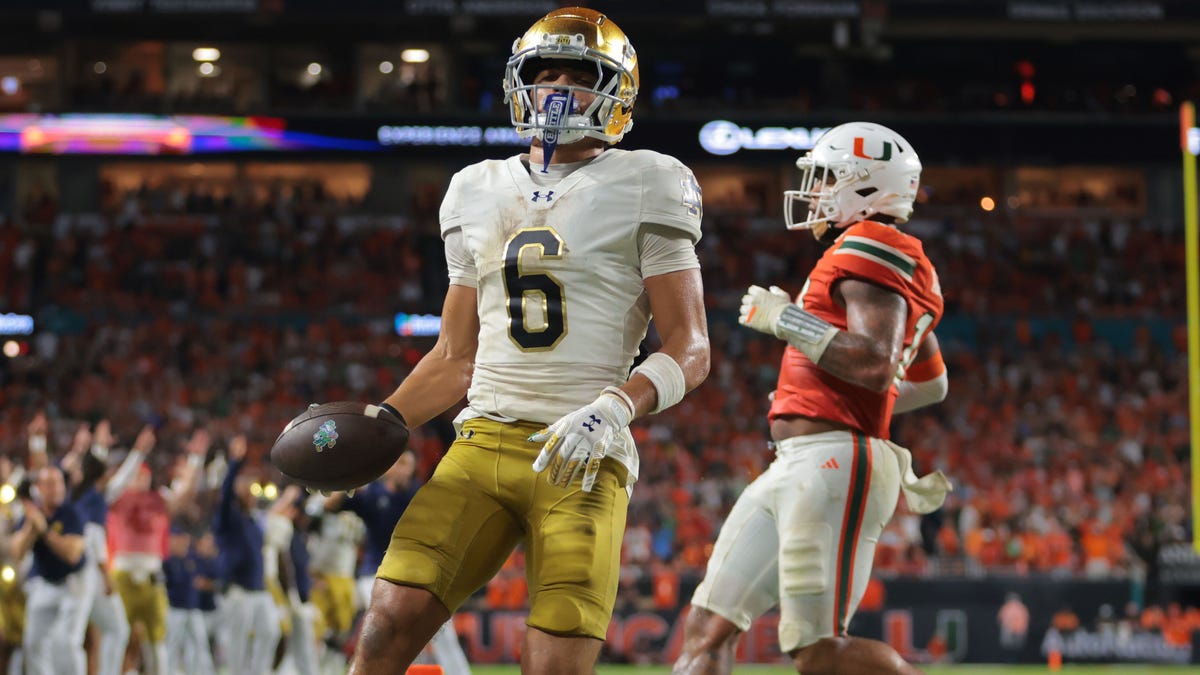 College football Week 3 pressure on Notre Dame, Arch Manning