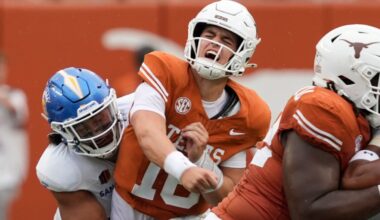 Arch Manning mania at Texas has Steve Sarkisian talking silly