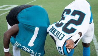 Travis Etienne player props odds, tips and betting trends for Week 2