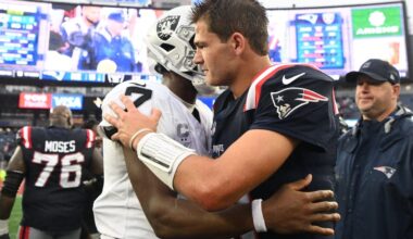 Drake Maye player props odds, tips and betting trends for Week 2