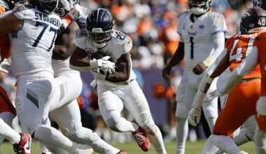 Rams vs. Titans spread, line, over/under