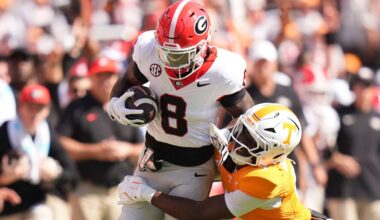 Georgia bumps Penn State from No. 1