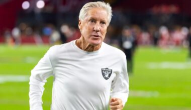 Pete Carroll leads the top 10 oldest coaches in the NFL
