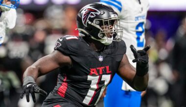 Atlanta Falcons rookie, former UGA star records first career sack