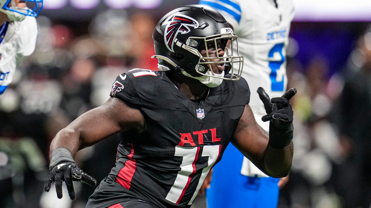 Atlanta Falcons rookie, former UGA star records first career sack