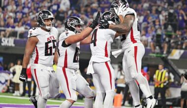 Tyler Allgeier player props odds, tips and betting trends for Week 3