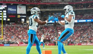 Chuba Hubbard player props odds, tips and betting trends for Week 3
