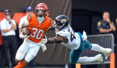 Chase Brown player props odds, tips and betting trends for Week 3
