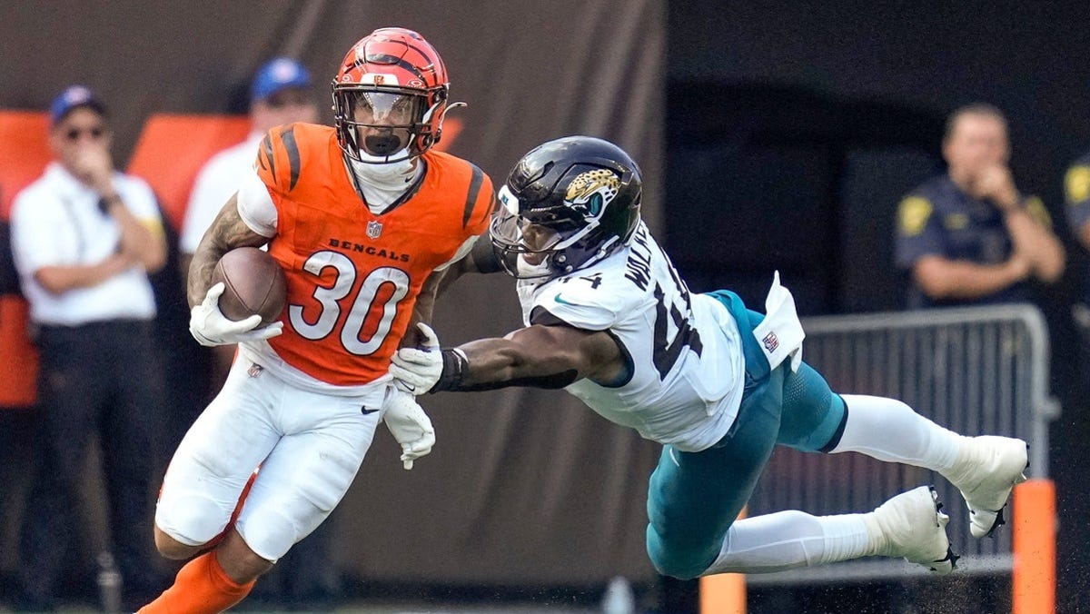 Chase Brown player props odds, tips and betting trends for Week 3