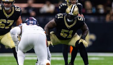 Saints must bench starters like Cesar Ruiz, Pete Werner after 0-2 start