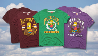 How to buy The Simpsons x NFL gear collab, shop Simpsons NFL shirts