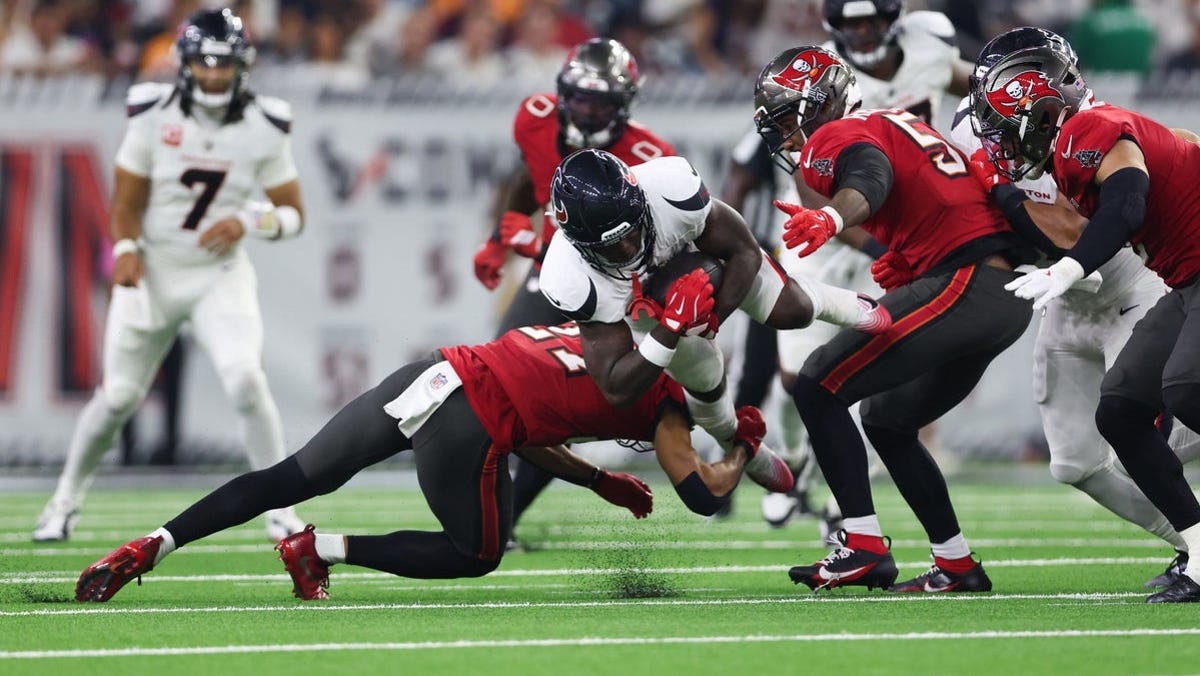 Woody Marks player props odds, tips and betting trends for Week 3