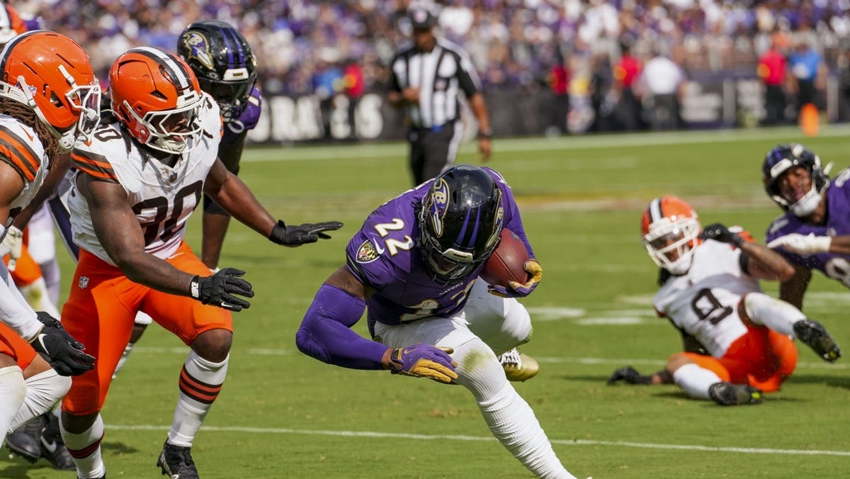 Ravens vs. Lions spread, line, over/under