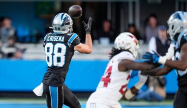 Panthers host WR Dan Chisena for visit on Monday