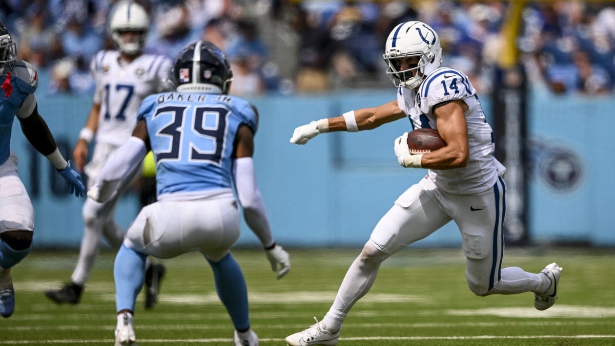 Get tickets to see Alec Pierce vs. the Rams