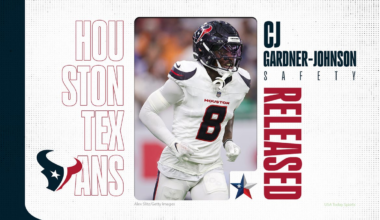 Here's why C.J. Gardner-Johnson was released by Texans after 3 games