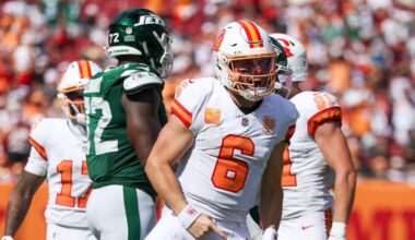 Baker Mayfield player props odds, tips and betting trends for Week 4