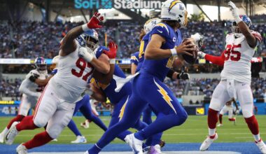 Where to watch Giants-Chargers NFL game today live: Time, schedule, stream