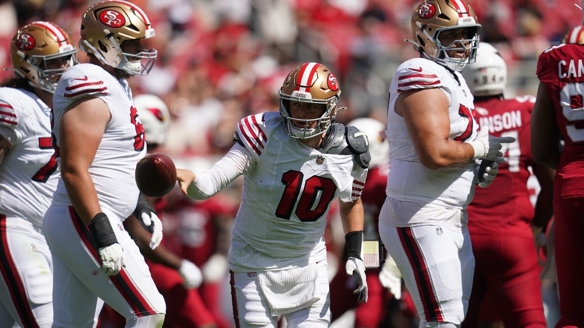 Brock Purdy, Mac Jones still limited in practice