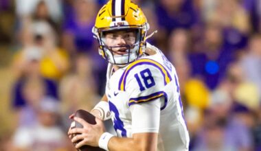 Garrett Nussmeier keeps lead in 2026 NFL Draft QB prospect rankings