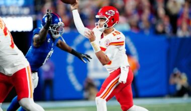 Ravens vs. Chiefs spread, line, over/under