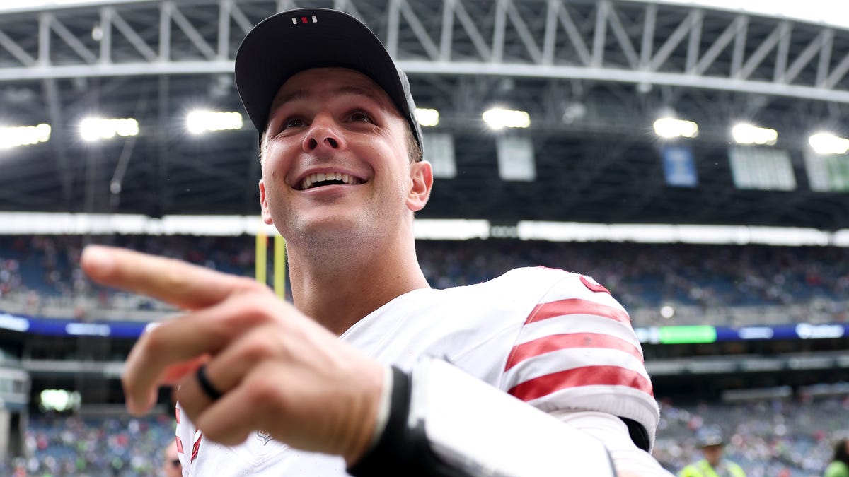 Brock Purdy in, Ricky Pearsall questionable