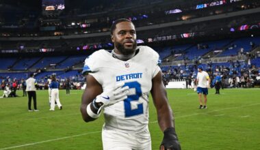 Lions place key special teamer on IR, elevate WR for Browns game