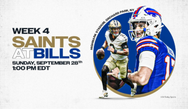 Buffalo Bills vs. New Orleans Saints: Game day inactives