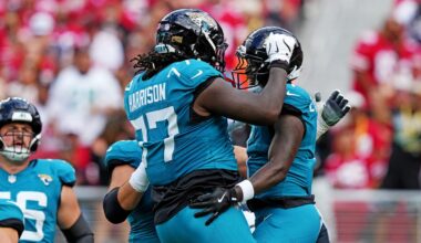 Jacksonville Jaguars OL huge key to run game, early season success
