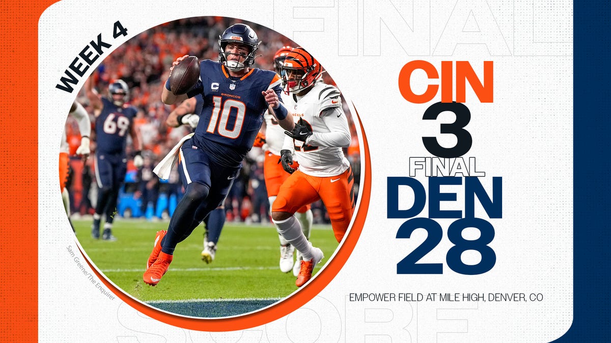 Twitter reacts to Broncos' 28-3 win over Bengals on 'MNF'