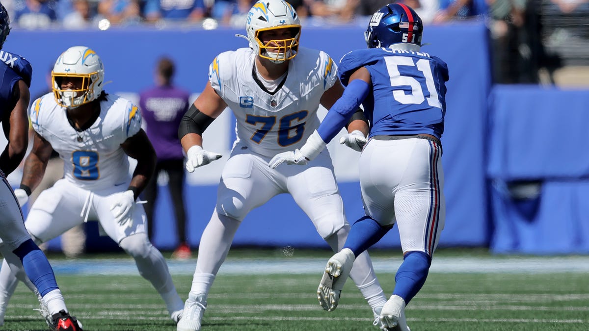Chargers without several top starters in Week 5