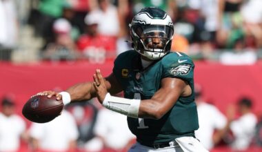 Get tickets to see Jalen Hurts vs. the Broncos