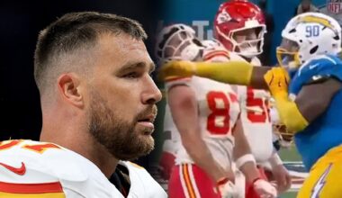 Travis Kelce Brutally Slapped in Face During Chiefs Game