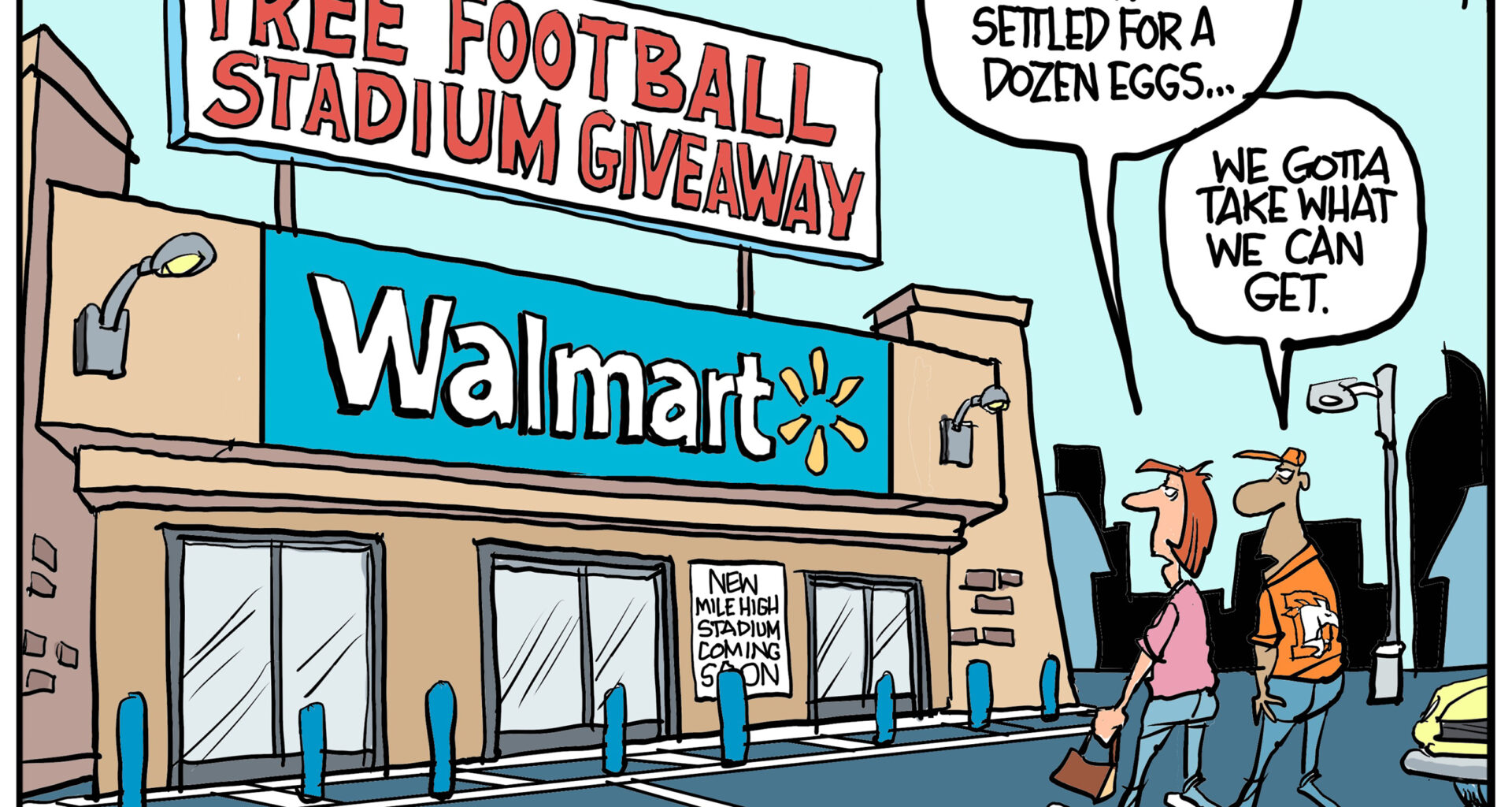 Drew Litton: Football stadium egg-onomics