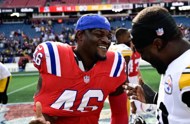 Pittsburgh Steelers New England Patriots Mark Robinson