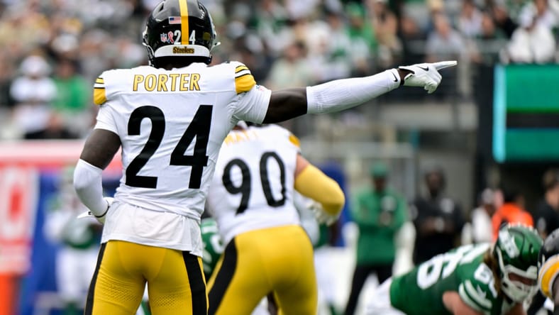 Steelers cornerback Joey Porter Jr.