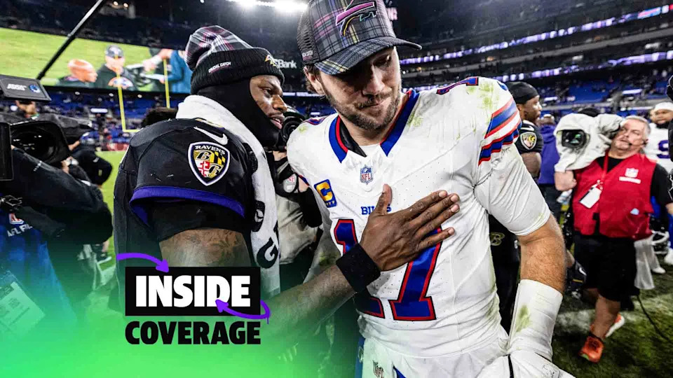 Previewing the SNF MVP-off between Josh Allen and Lamar Jackson! (Photo by Michael Owens/Getty Images)