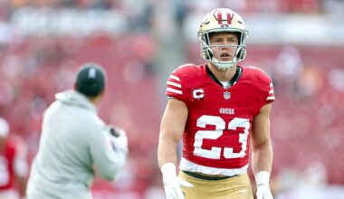 49ers vs. Seahawks injury report: Christian McCaffrey limited with calf issue