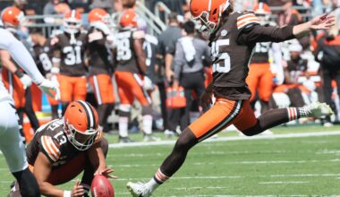Andre Szmyt keeps Browns kicking job, but can he deliver in Baltimore?