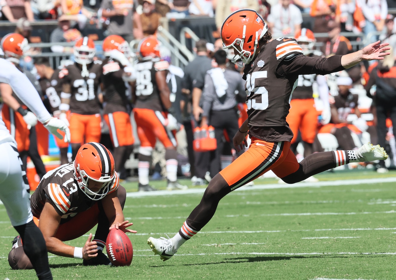 Andre Szmyt keeps Browns kicking job, but can he deliver in Baltimore?