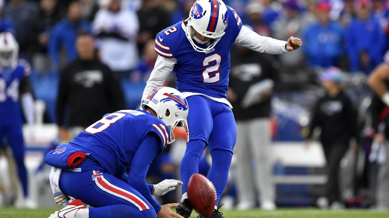 Bills kicker Tyler Bass (AP Photo, File)