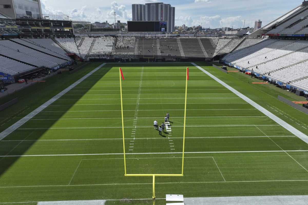 NFL contributes to turf renovation in Brazil ahead of Chiefs-Chargers game