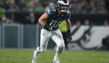 Eagles rule out TE Dallas Goedert for Super Bowl rematch versus Chiefs