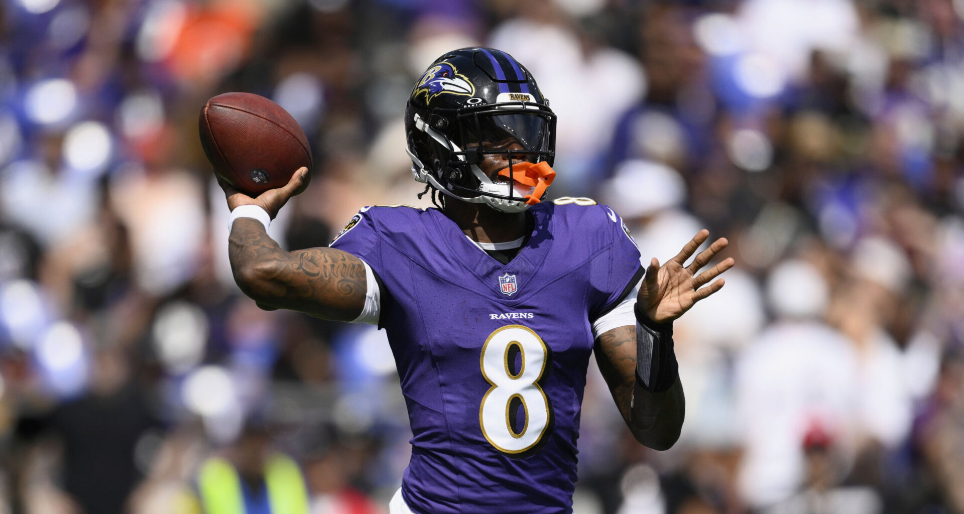 Lamar Jackson is now the NFL’s career leader in passer rating. Ravens needed his arm vs. Browns