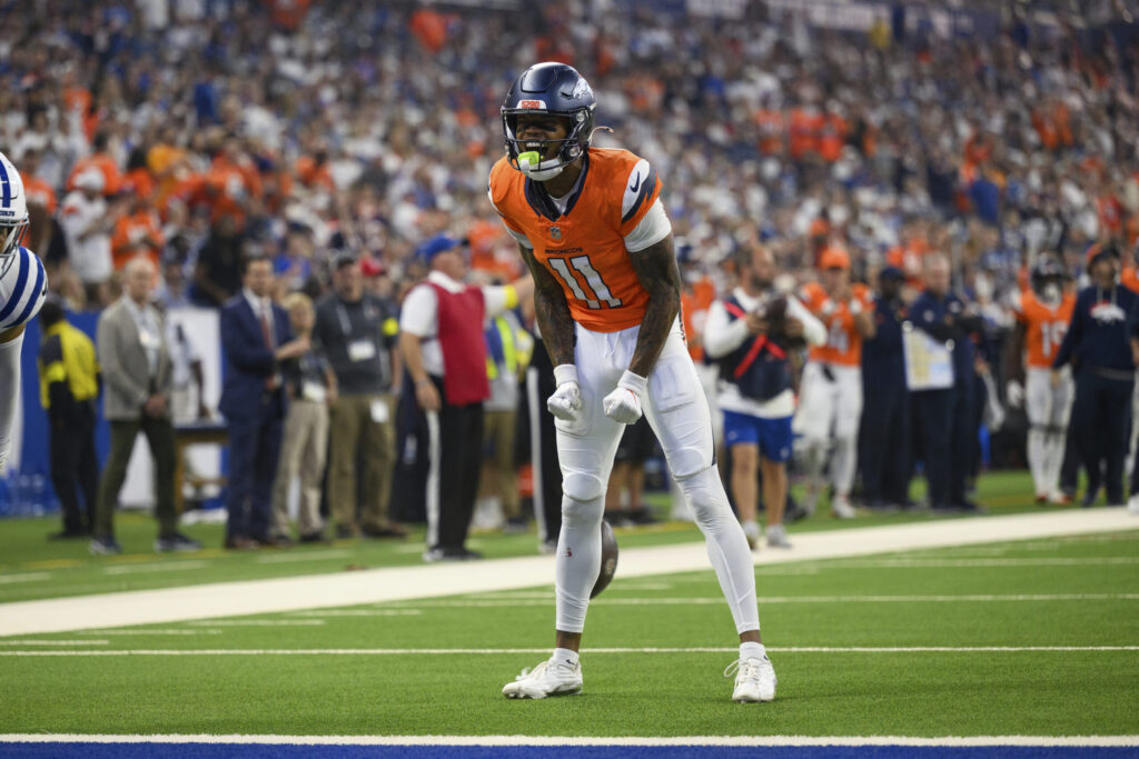 Hot Cheetos and emotion: How Broncos wide receiver Troy Franklin made a second-year NFL jump