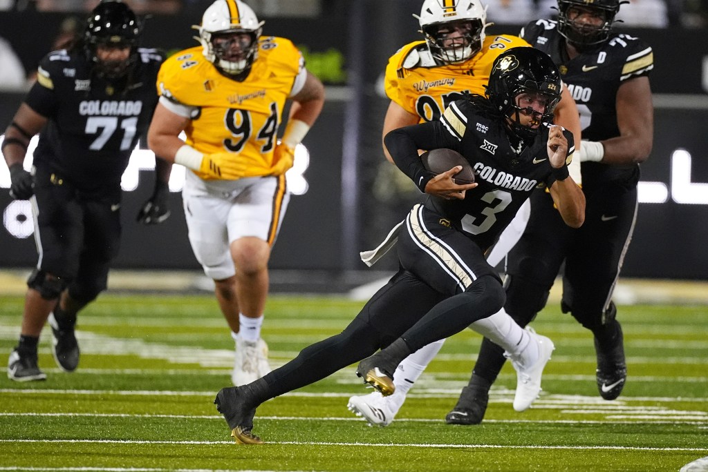 Deion Sanders, you've found CU Buffs' QB1. It's Kaidon Salter