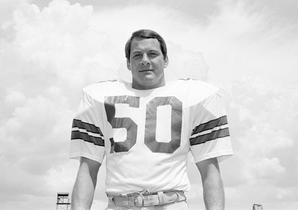 Dallas Cowboys linebacker D.D. Lewis is pictured in 1979.  