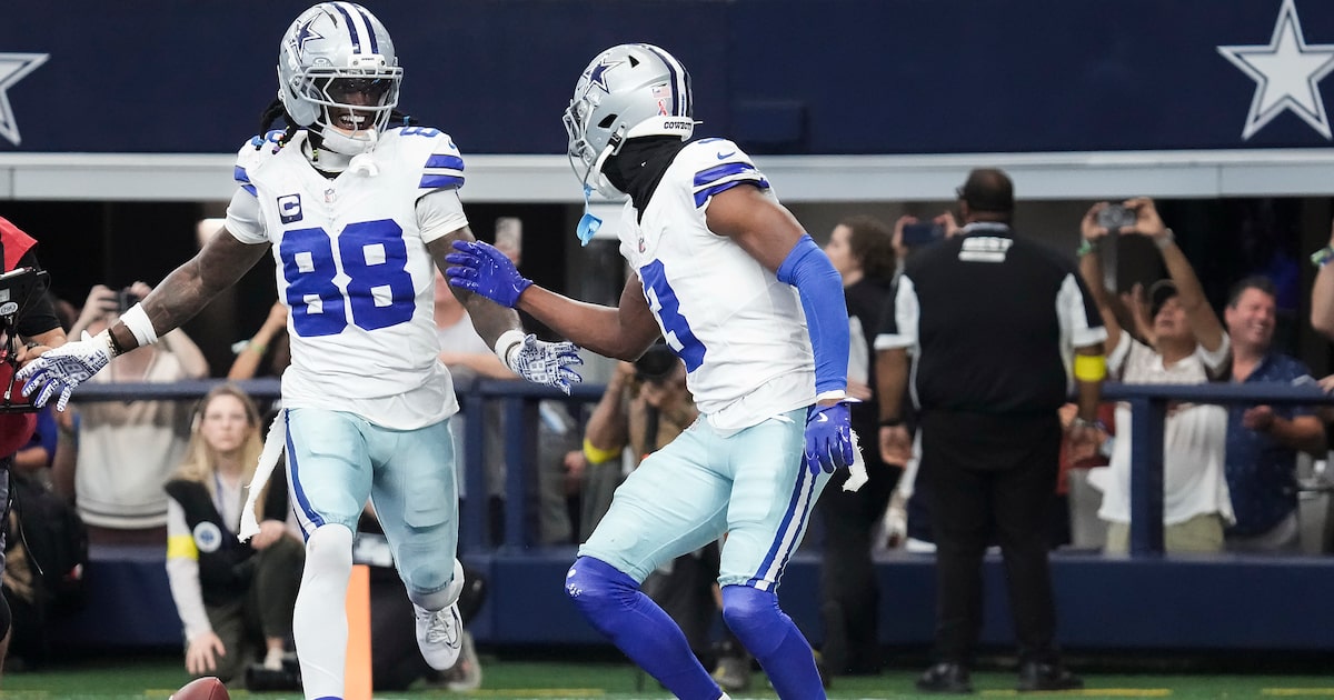 NFL fines Cowboys WRs CeeDee Lamb, George Pickens for Week 2 TD celebration
